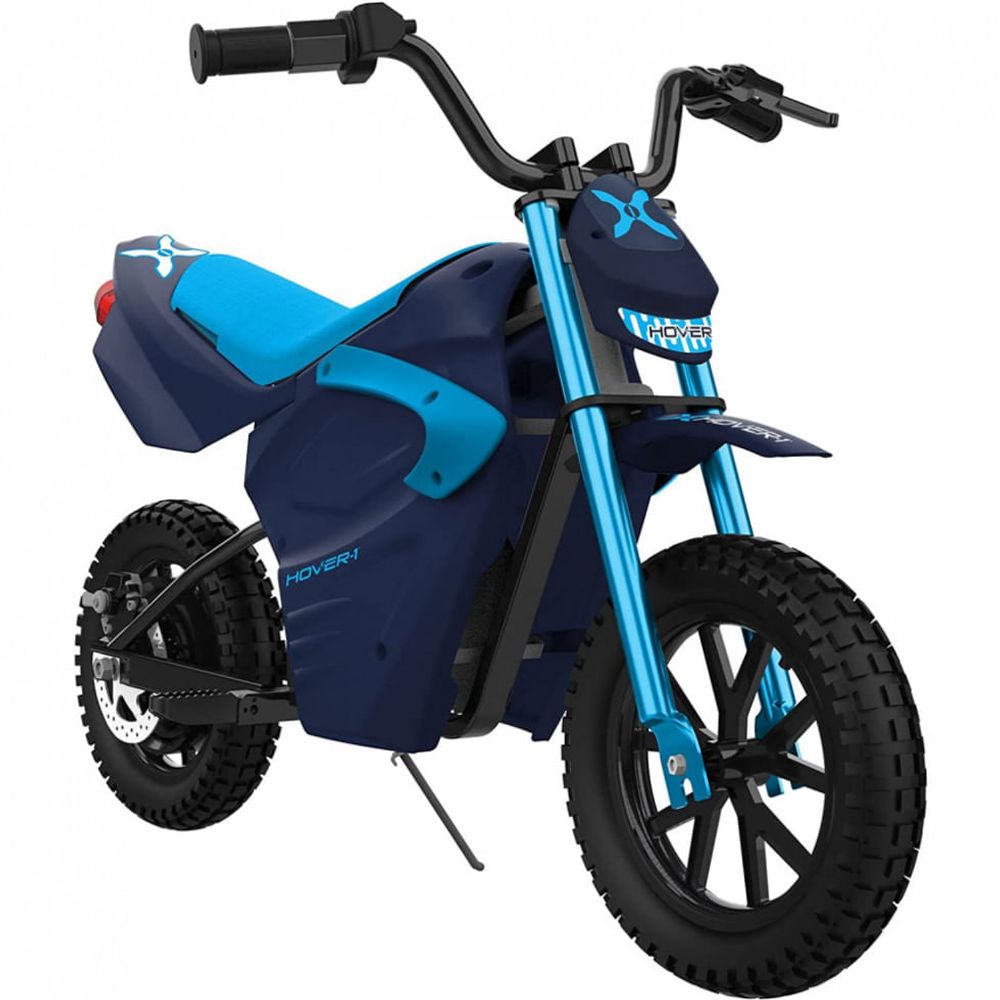 Moto Elétrica Infantil para Trilha a Bateria 24V até 14 km, h 250W Idade  Rec 13 Anos, Hover, Azul - Dular